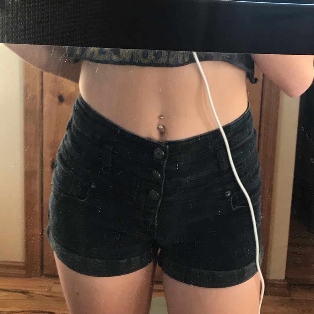 Black shorts